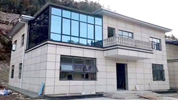 河南省信陽市新縣青龍峽風(fēng)景區(qū)半山別墅冷暖項(xiàng)目案例