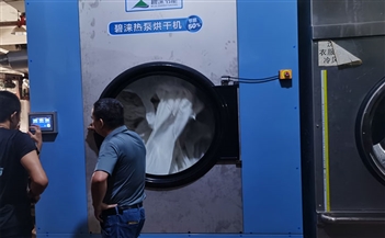 浙江嘉興洗滌廠烘干案例